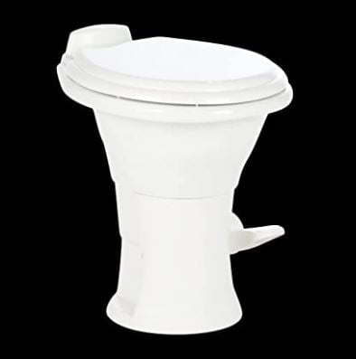 best rv toilet: Dometic 310 Series Standard Height Toilet, White