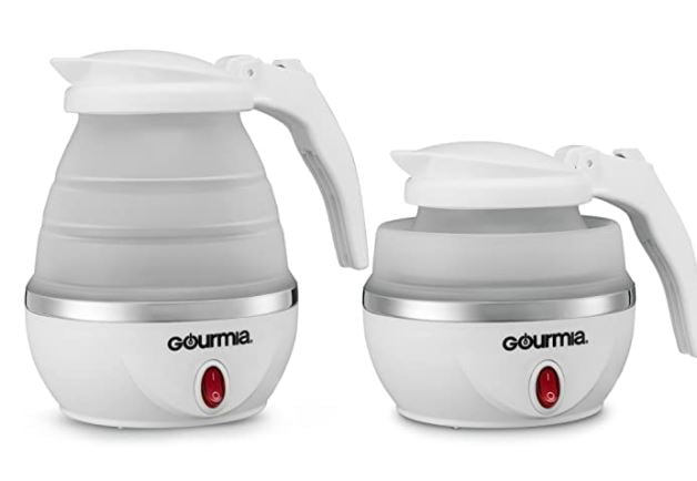 rv kitchen accessories: Gourmia GK360 Travel Foldable Electric Kettle